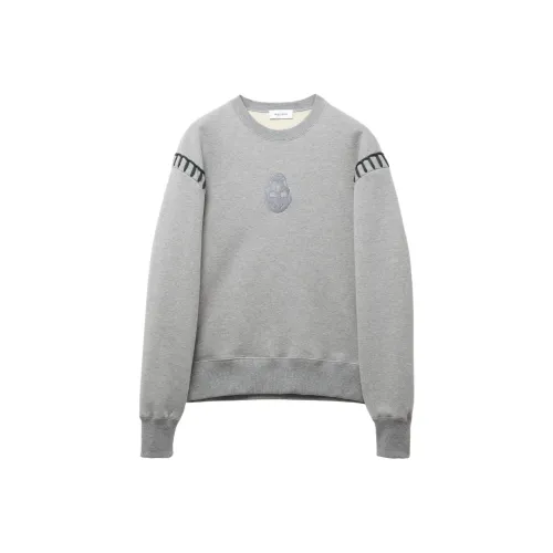 Alexander McQueen Серый Мужские Свитшоты