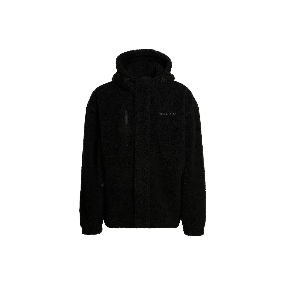 Adidas Originals Флис Куртка Мужская Черная