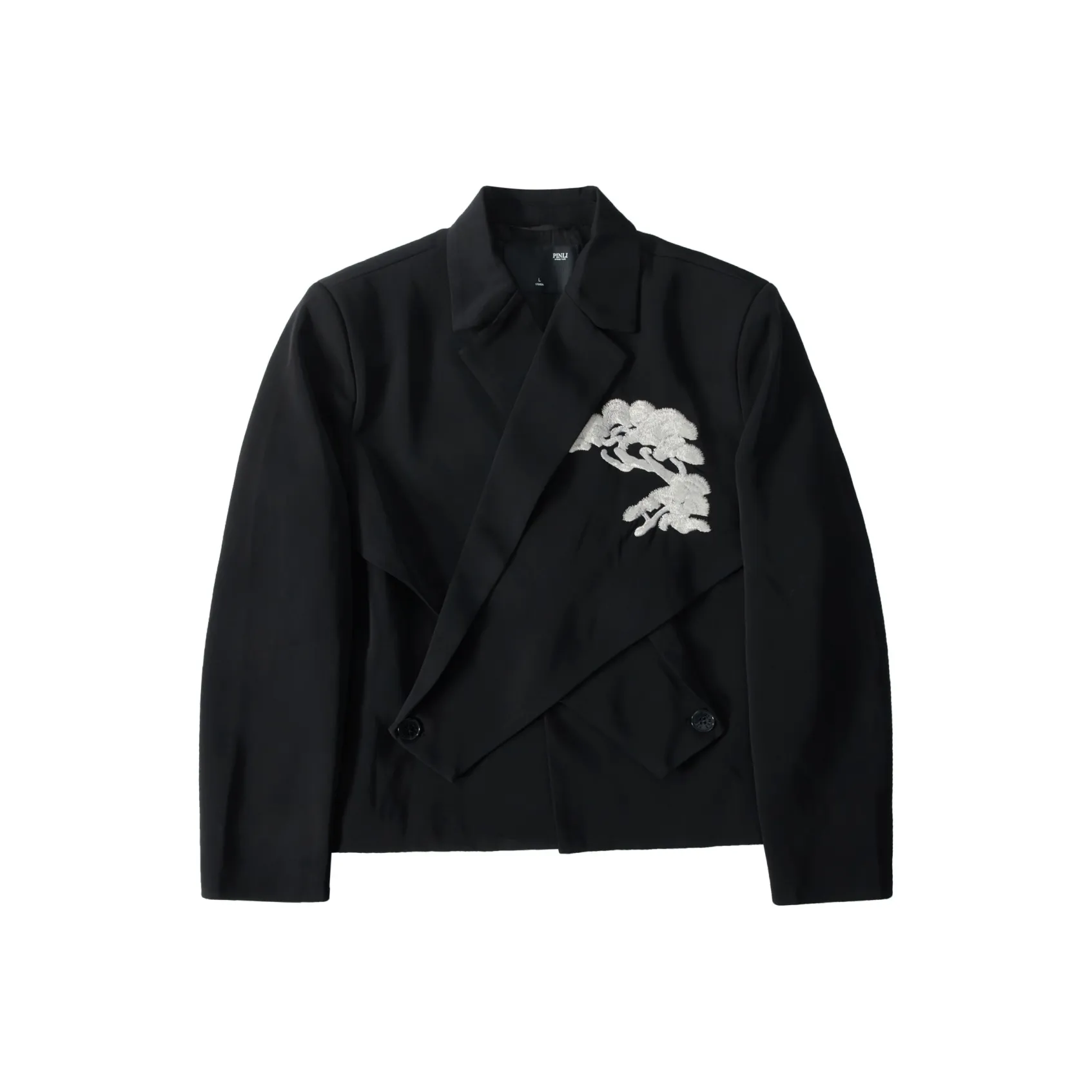 Pin Li Business Suit Men's Black