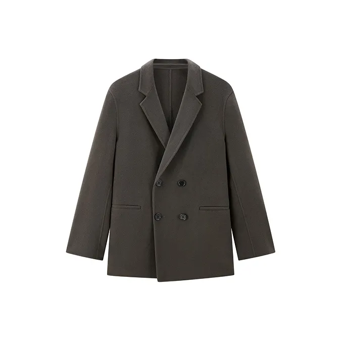 PEACEBIRD MEN Cropped Coat Men's