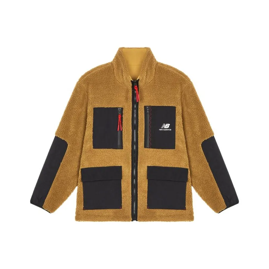 New Balance Коричневый Мужской Бархатные куртки