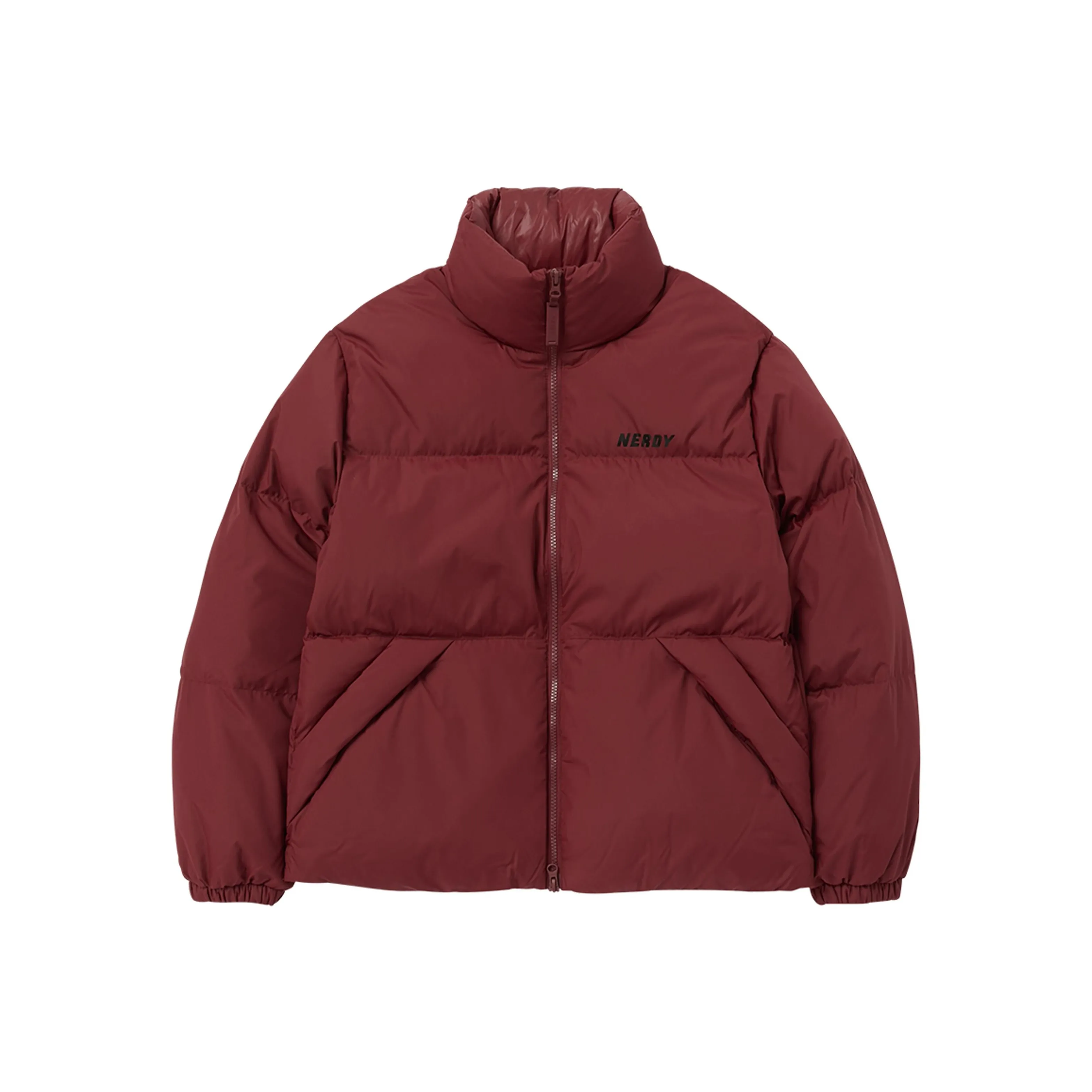 Nerdy Темно-красные Унисекс Пуховики