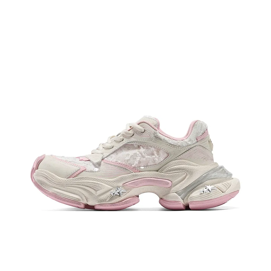 GG CC Толстая подошва Низкий топ Женские