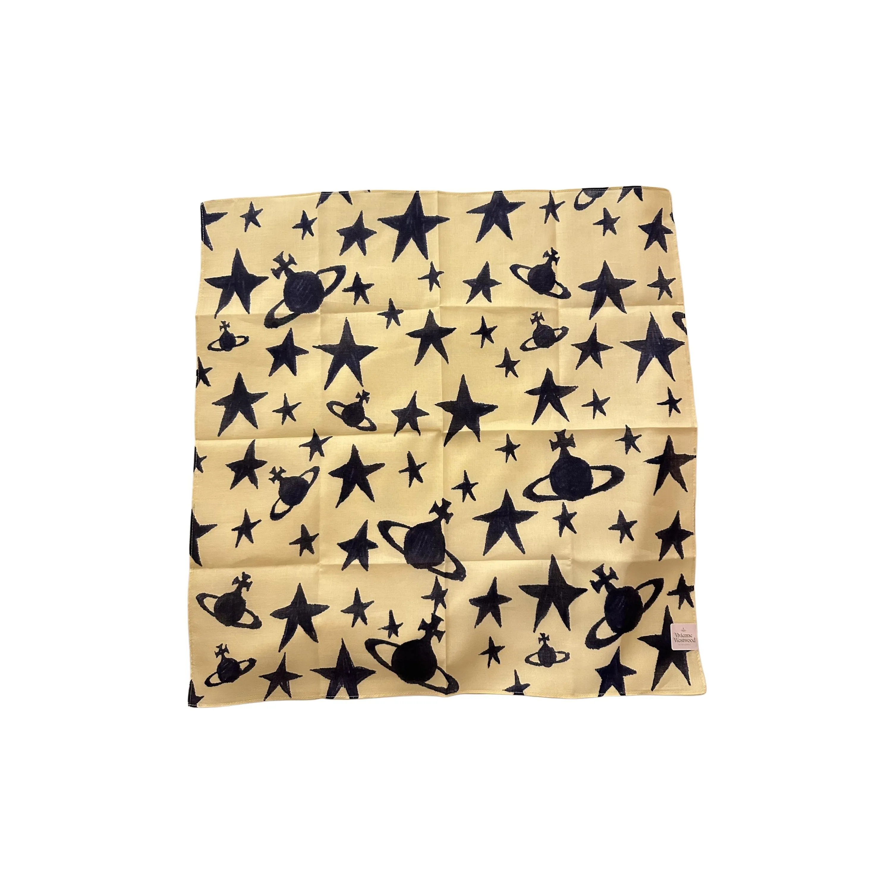 Vivienne Westwood Шарфы из хлопка и шелка Унисекс Желтый