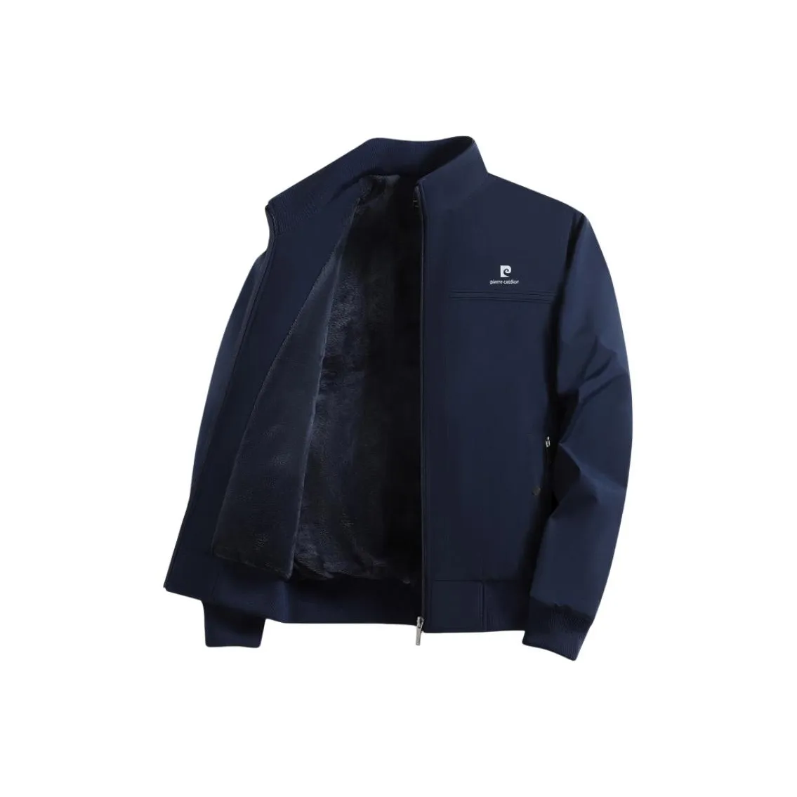 PIERRE CARDIN Хлопковый пуховик Мужской Темно-синий