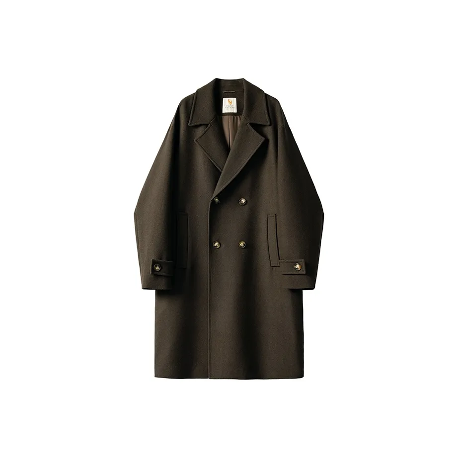 WILLIAM FOX SONS Кофе Унисекс Пальто