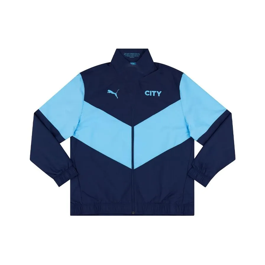 PUMA FIRST MILE 2021 22 Manchester City Куртка Унисекс Синий