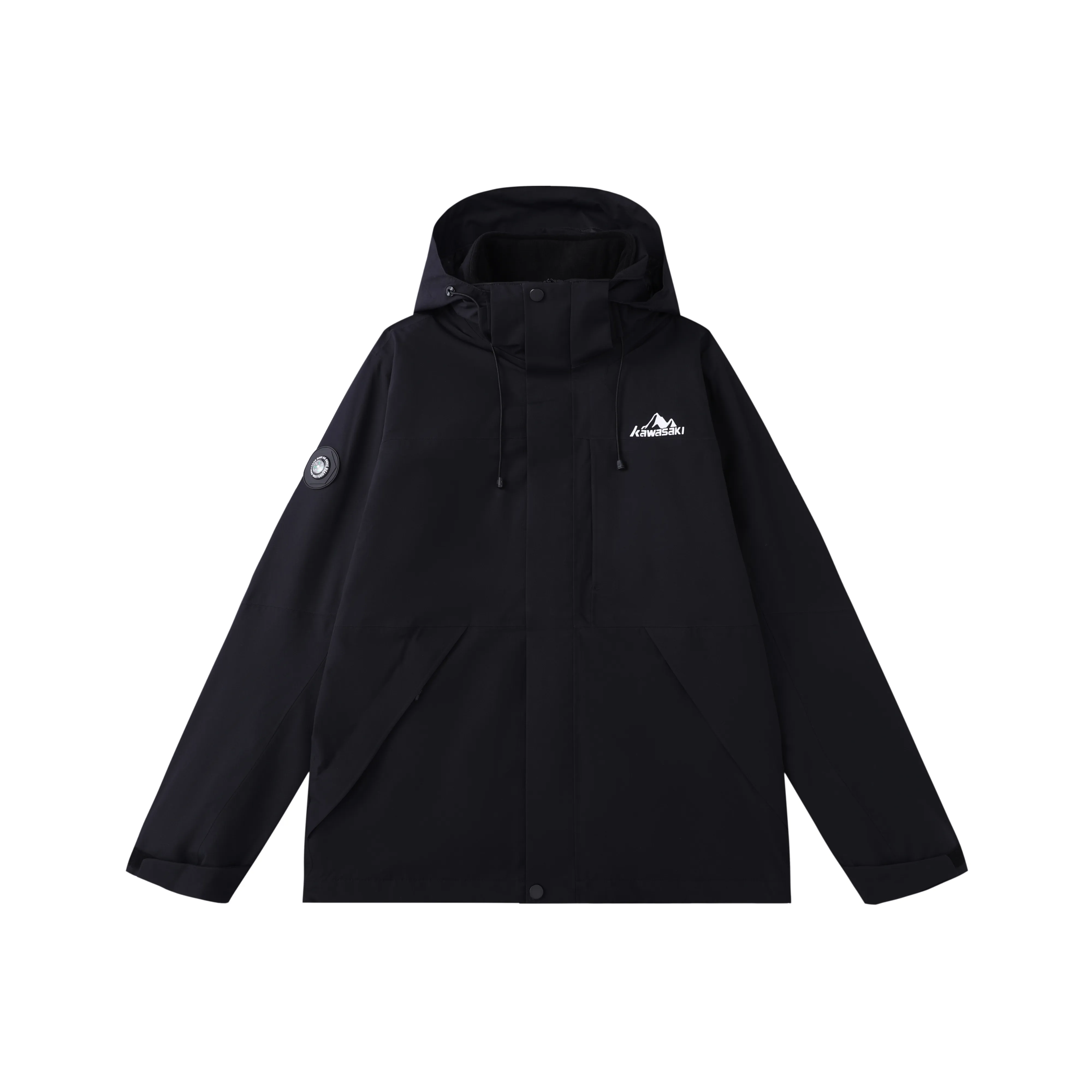 Kawasaki Outdoor Hiking Waterproof, Windproof, And UV Protection Windbreaker Jacket Unisex