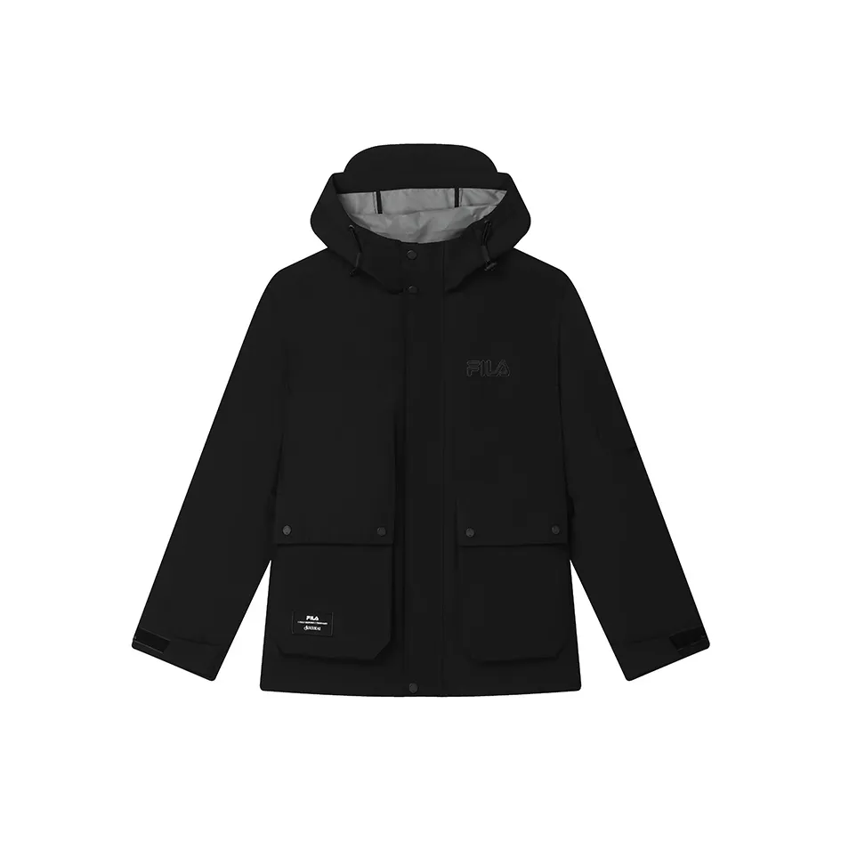 FILA HERITAGE Ветровка Мужская Глубокий Черный