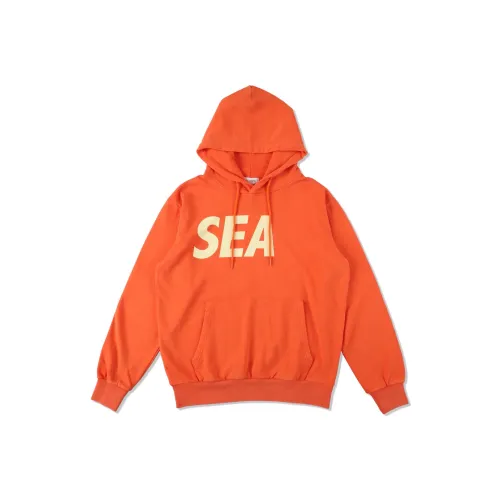 Wind And Sea Апельсин Унисекс Свитшоты