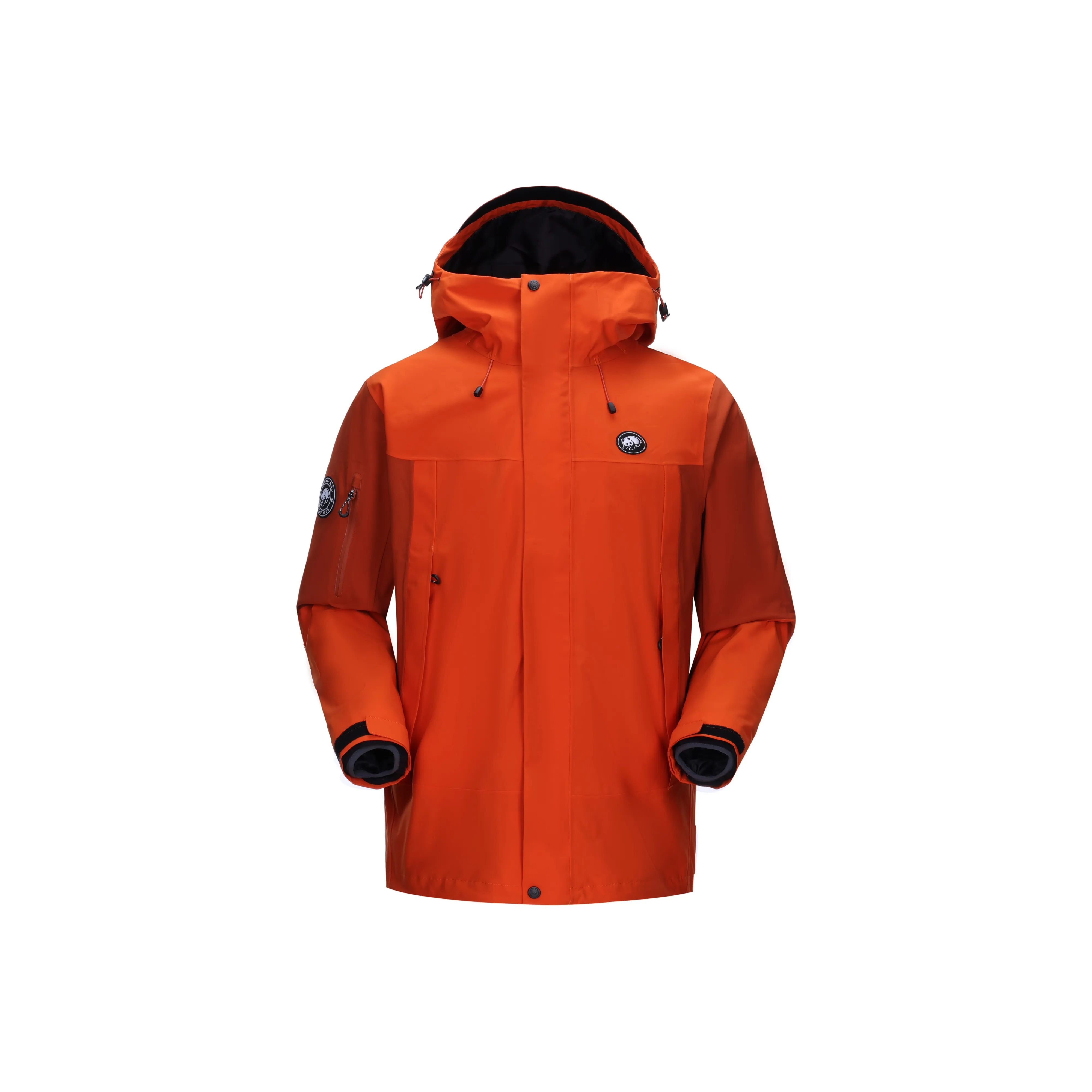 Panda Carefree Play Series Warm Water-Resistant Rainproof Windproof Windbreaker Jacket Unisex