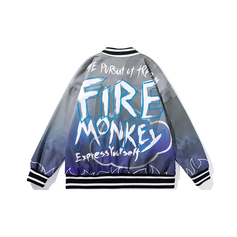 FireMonkey Baseball Jacket Unisex