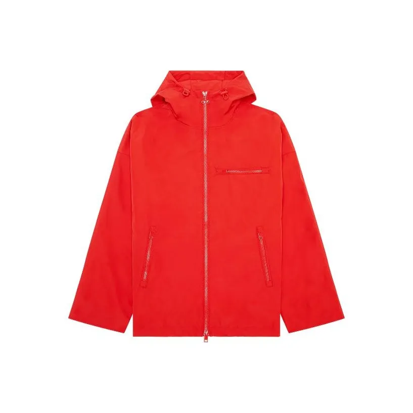 DIESEL Red Men's Jackets DIESEL Красные Мужские Куртки