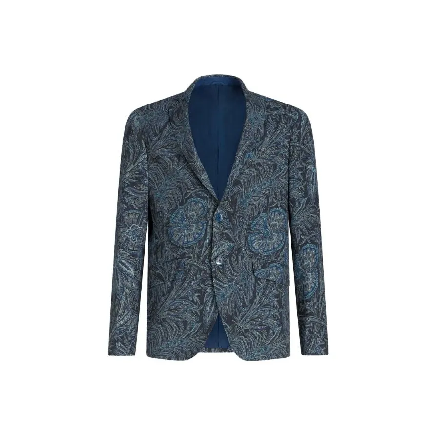 ETRO Single breasted Floral print Jacket