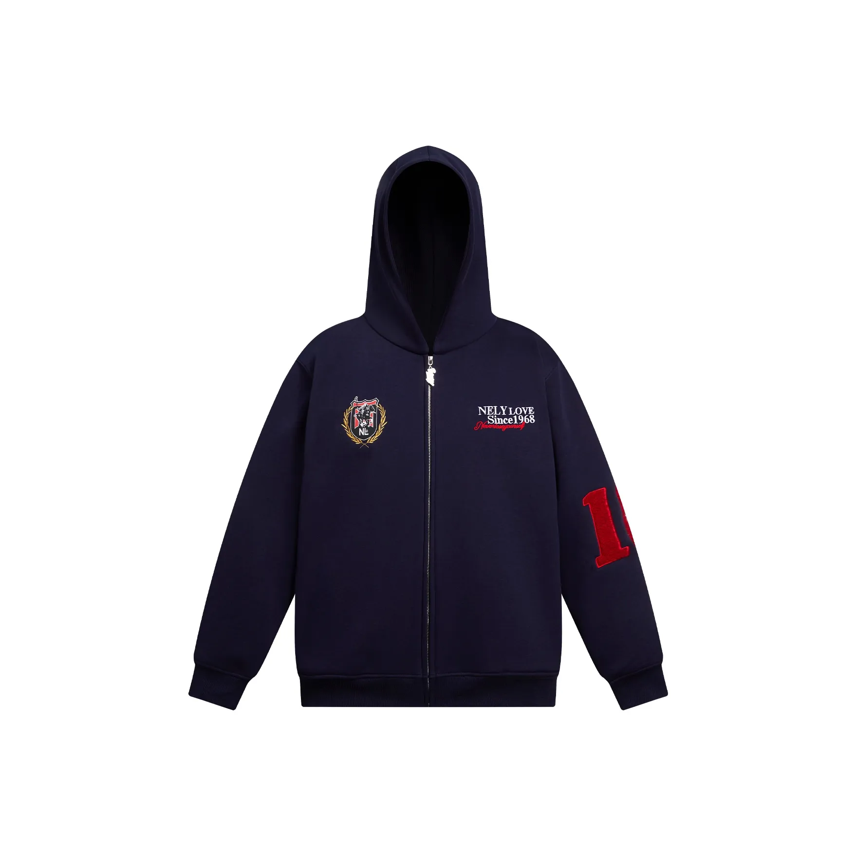 NELY Свитшот Унисекс Темно-синий