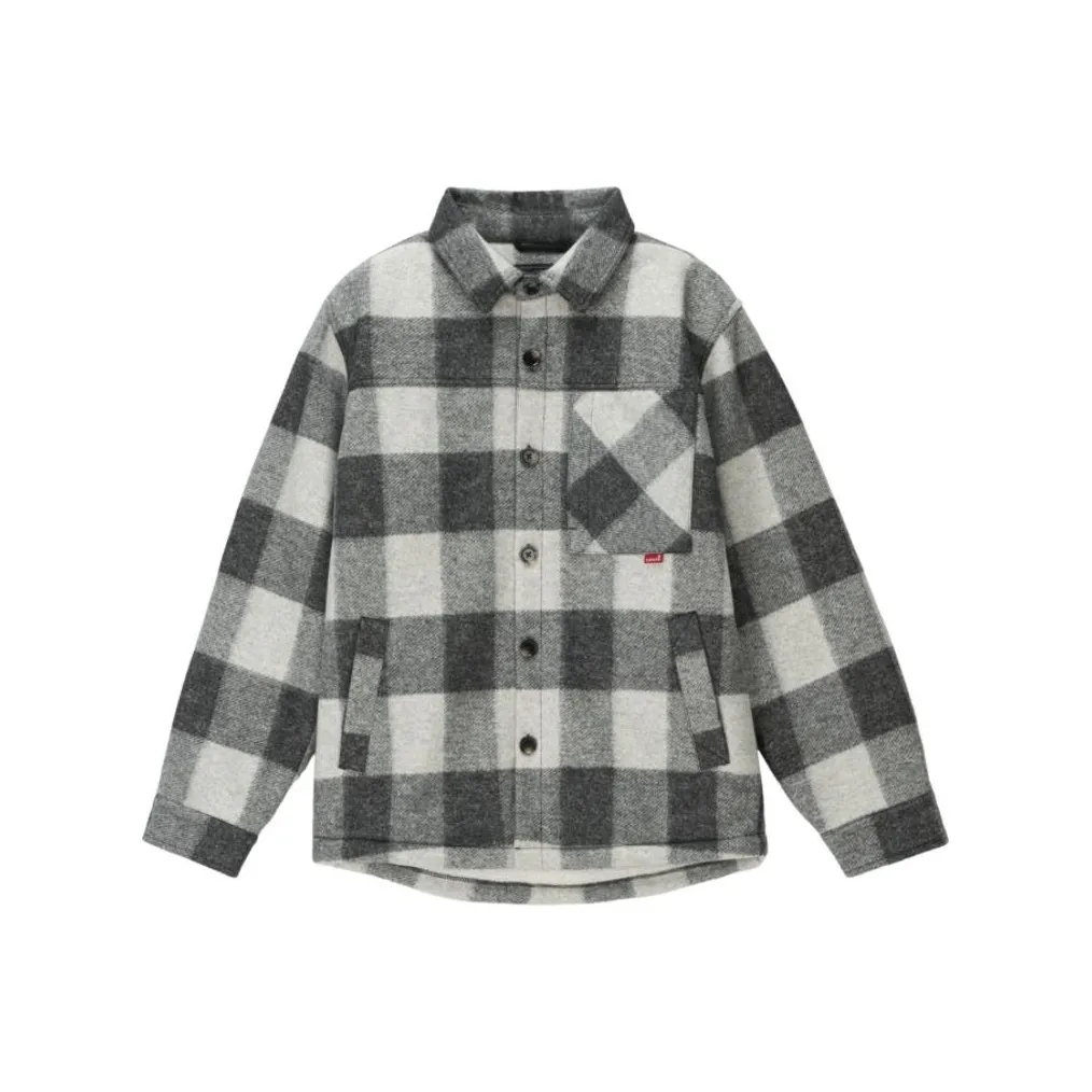 Levi's Jackets & Coats Men's Gray White