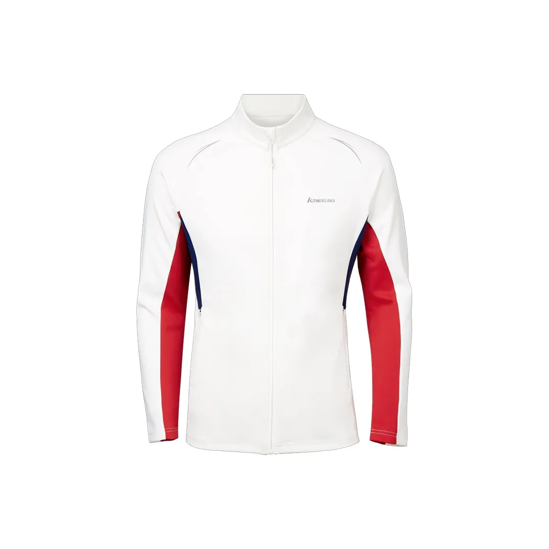 Kawasaki Matchwear Velvet Jacket Унисекс Белый Красный Темно-синий Синий