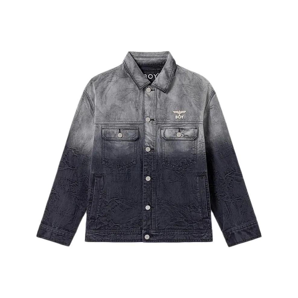 Boy London Denim Jacket Unisex Black