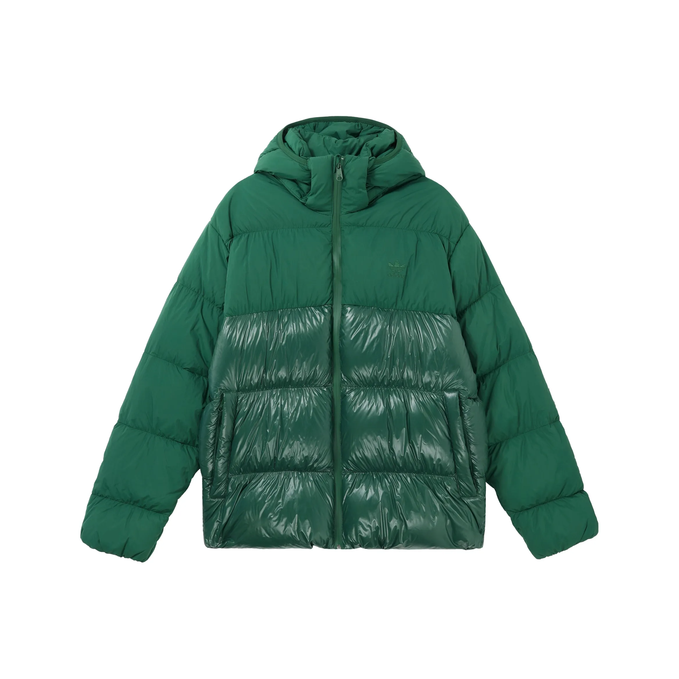 Adidas Originals Adicolor Пуховик Мужской Зеленый