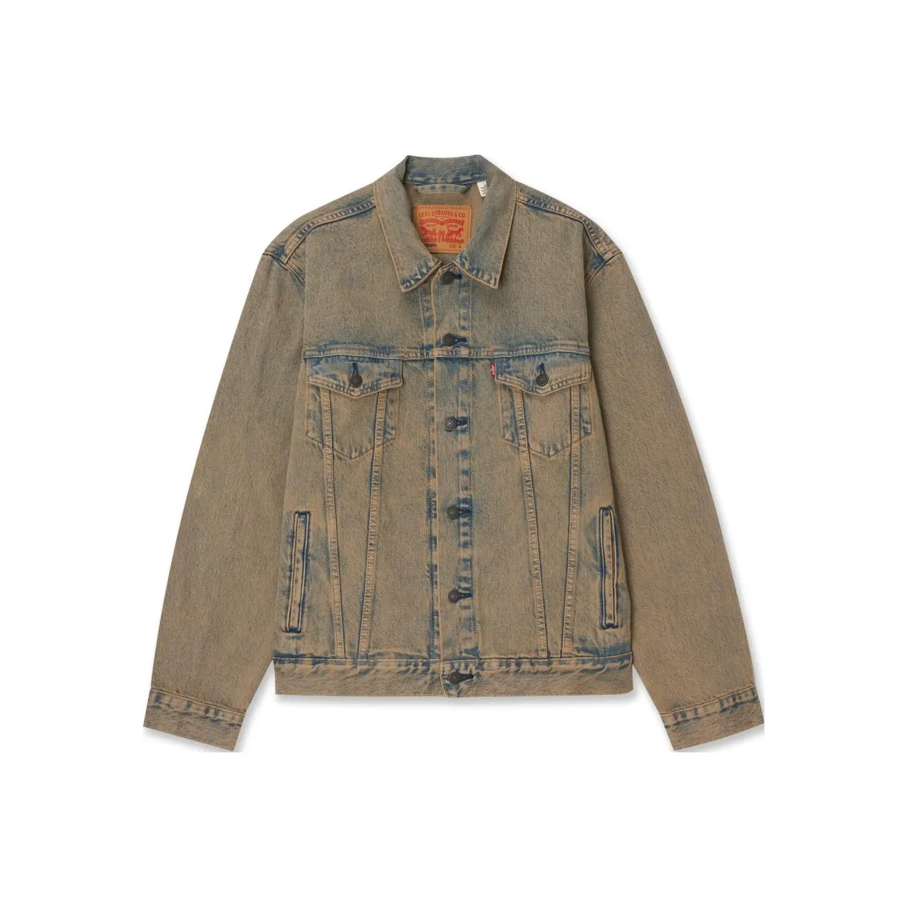 Levi's Denim Jacket Men's Vintage Denim Fabric Levi's Деним Куртка Мужская Винтажная Джинсовая Ткань