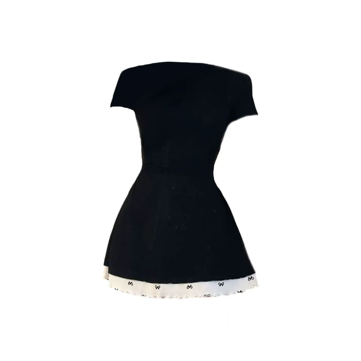 MTHE Short Sleeved Dress Women's Black