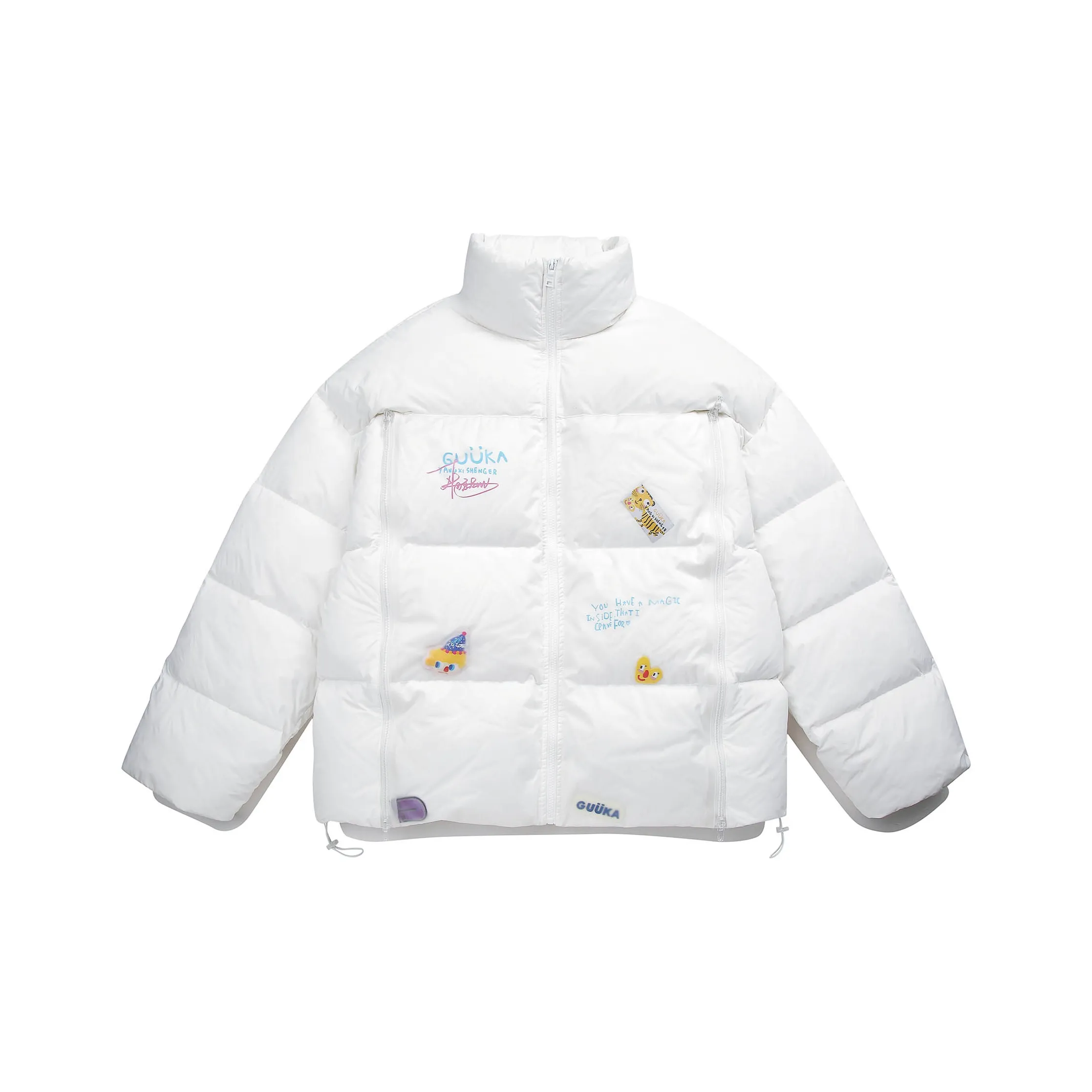Guuka x Yang Sei St. Children Down Jacket Coat Unisex White