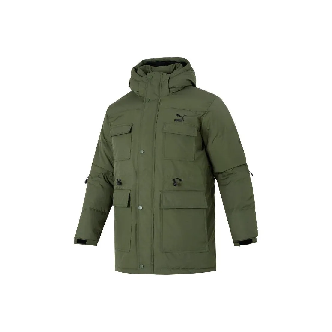 PUMA Brenner Куртка Унисекс Армейский зеленый