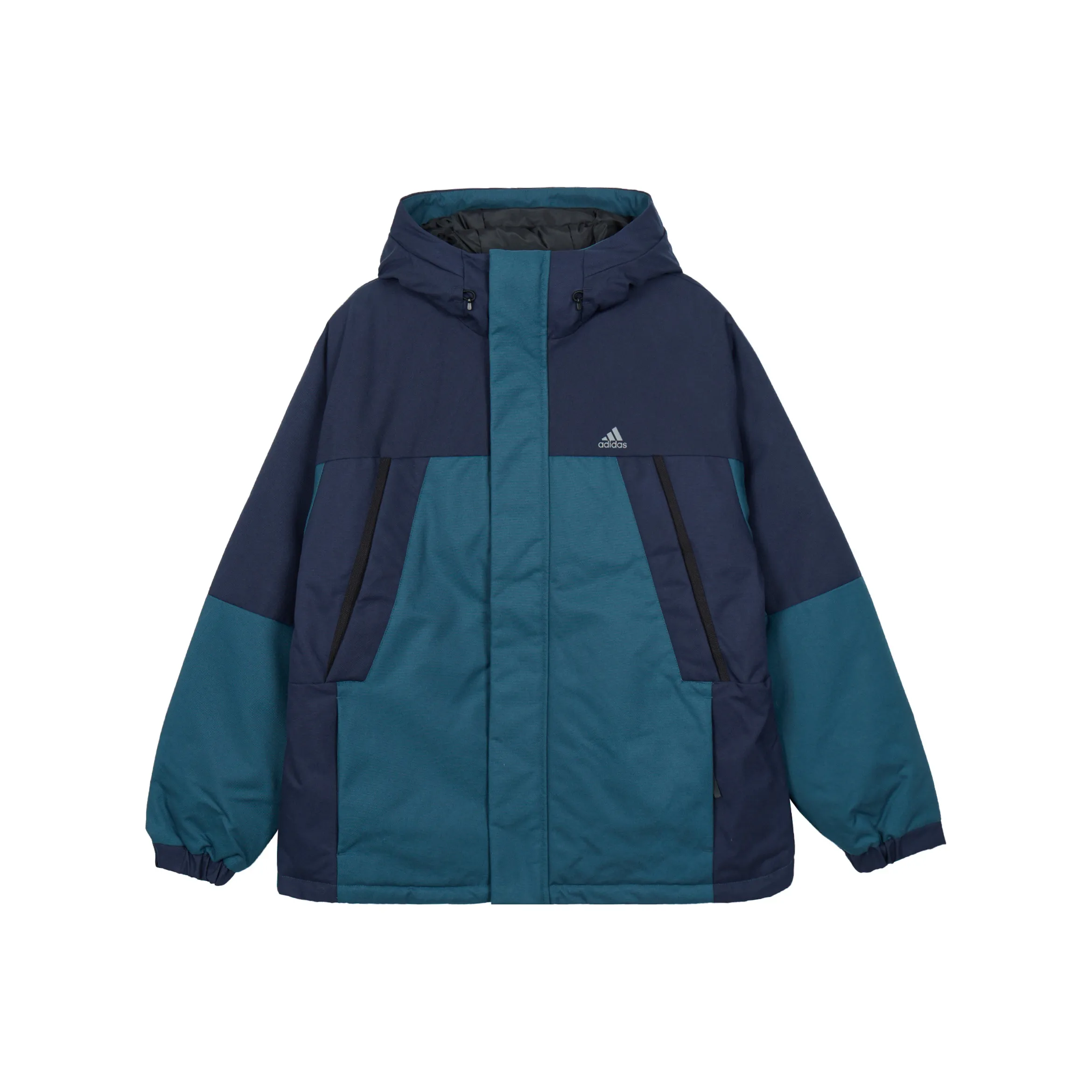 Adidas 23 Зимний пуховик мужской зеленый