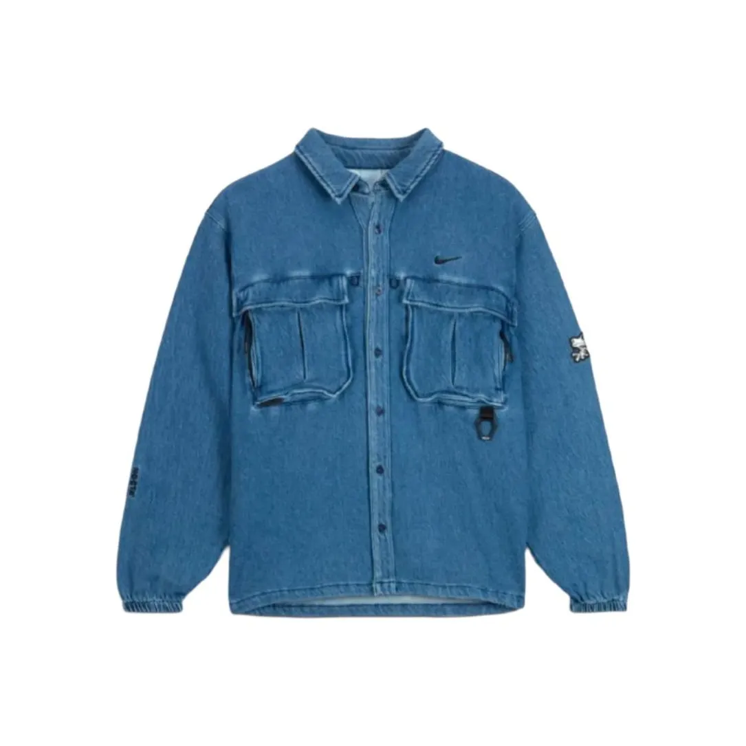 Nike NOCTA Опал Деним Куртка Унисекс Синий