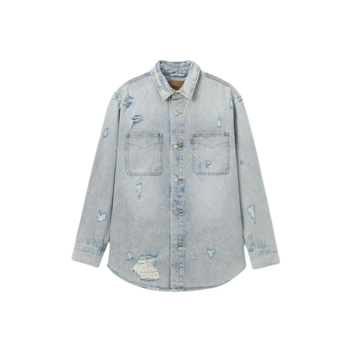 Levi's Denim Куртка Мужская Светло-Синяя