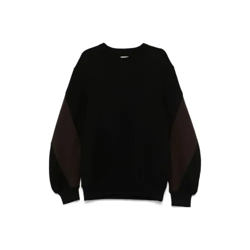 DRIES VAN NOTEN Черный Мужские Свитшоты