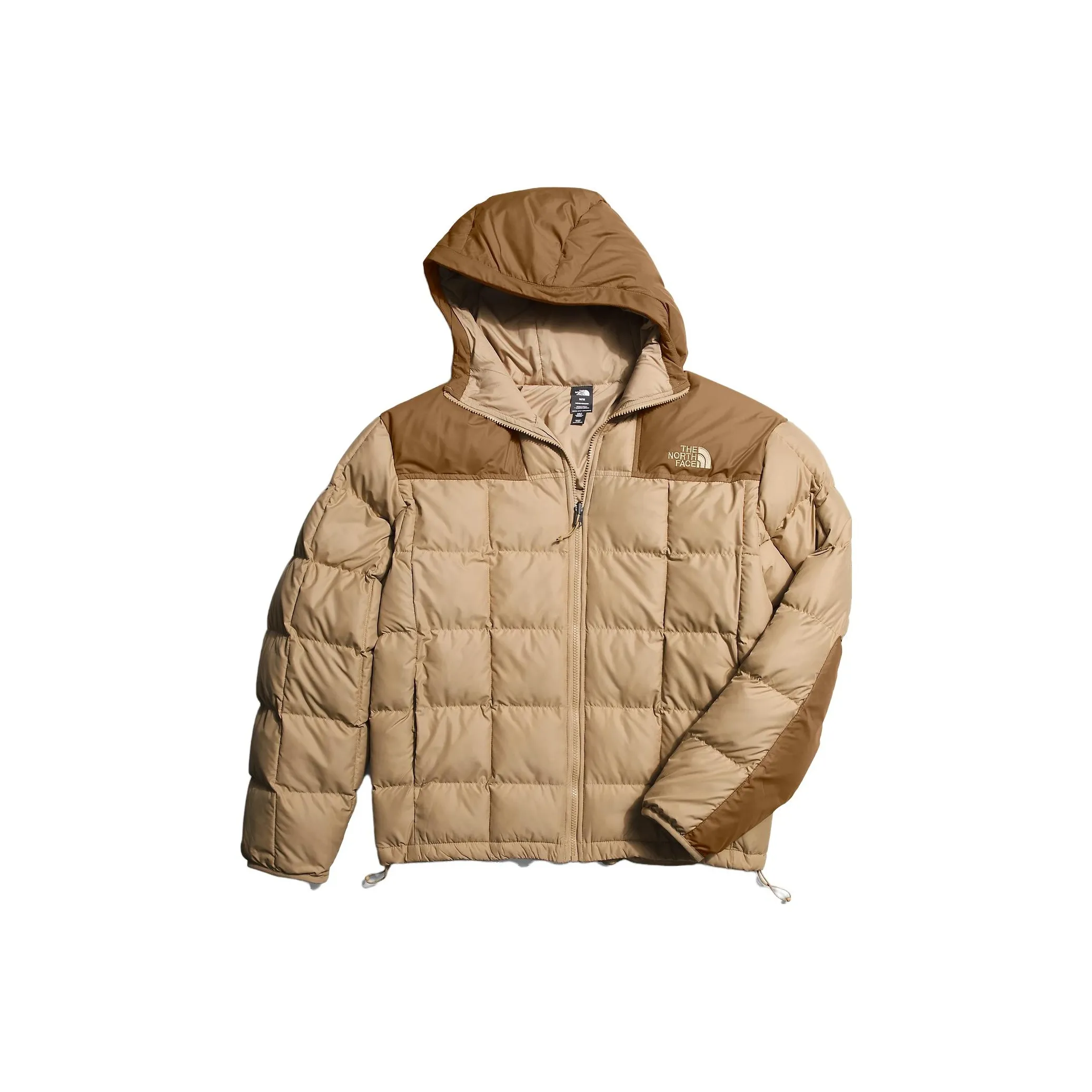 THE NORTH FACE Lhotse Двусторонний худи пуховик куртка мужская коричневая