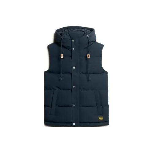 SUPERDRY Синий Мужские Жилеты