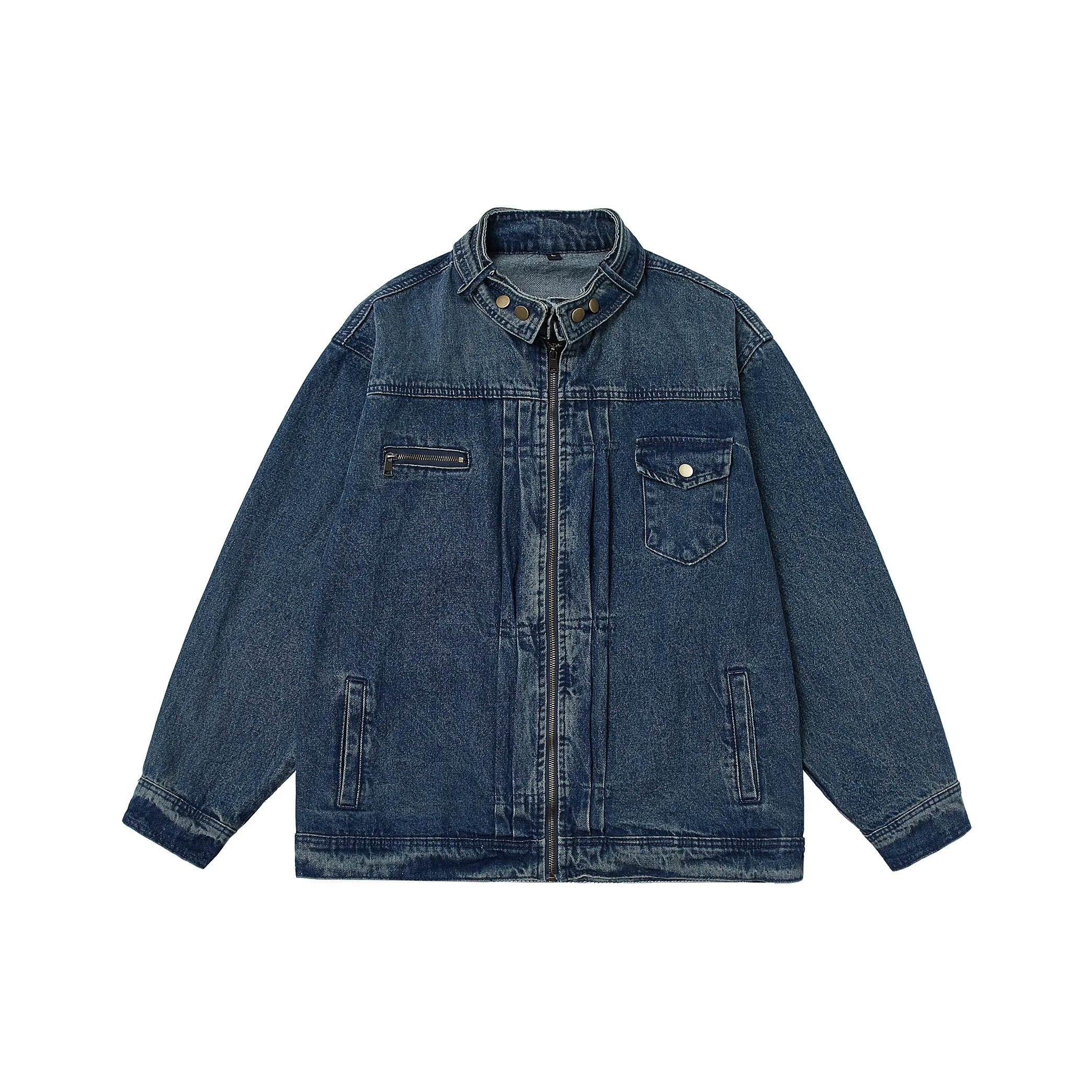 DAREASY Denim Jacket Unisex Blue DAREASY Деним Куртка Унисекс Синий