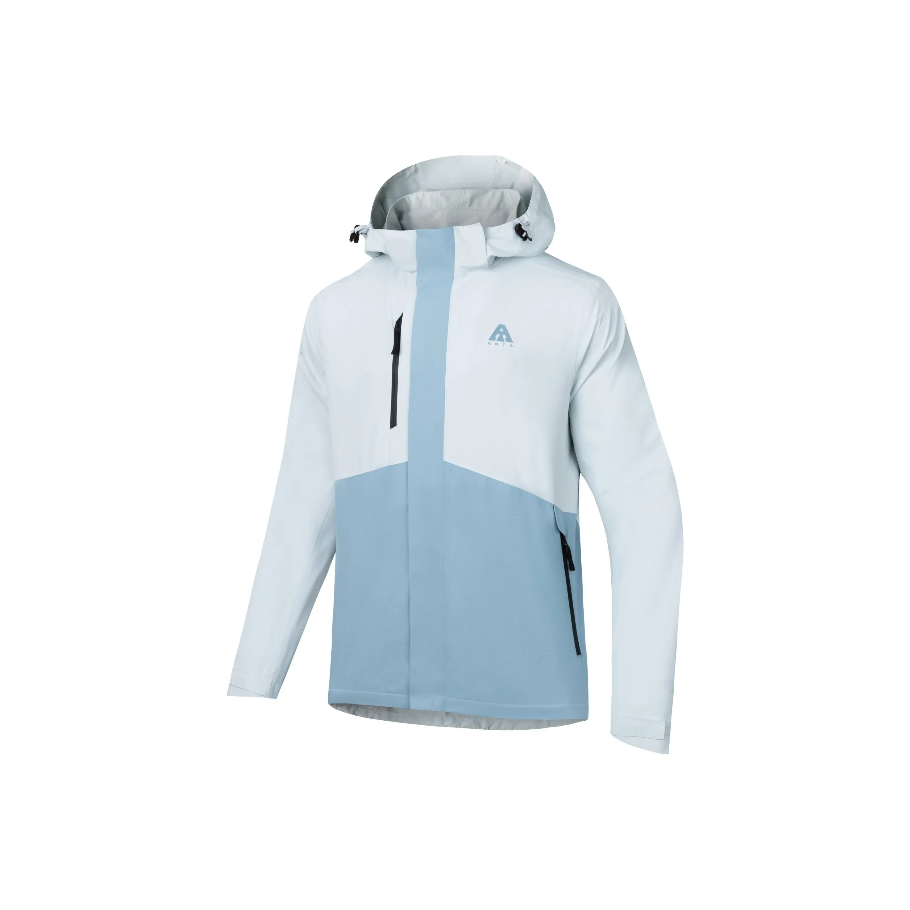 Anta Windbreaker Jacket Men's Gray Blue