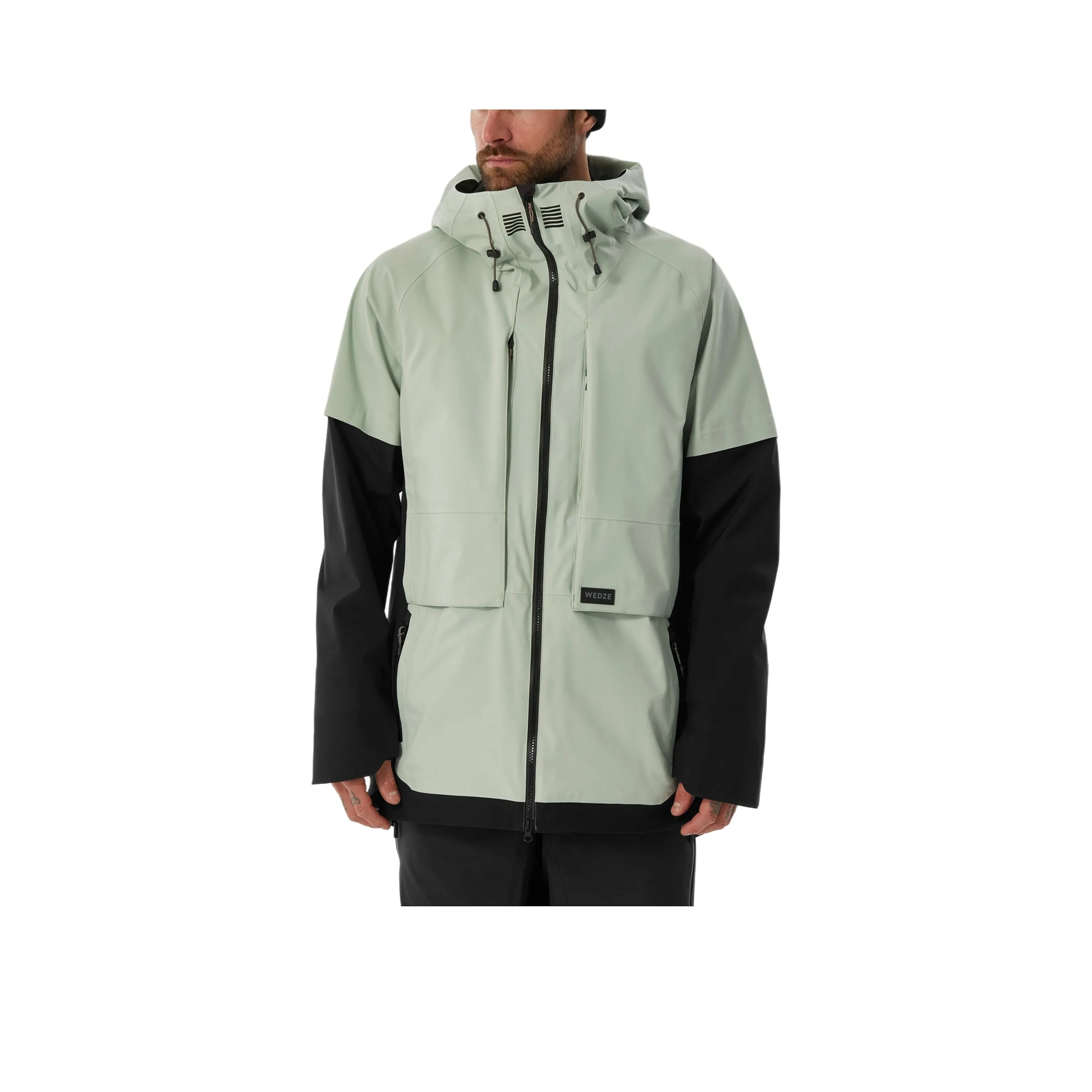 DECATHLON DREAMSCAPE ZIPROTEC Куртки и пальто Мужской Светло-зеленый