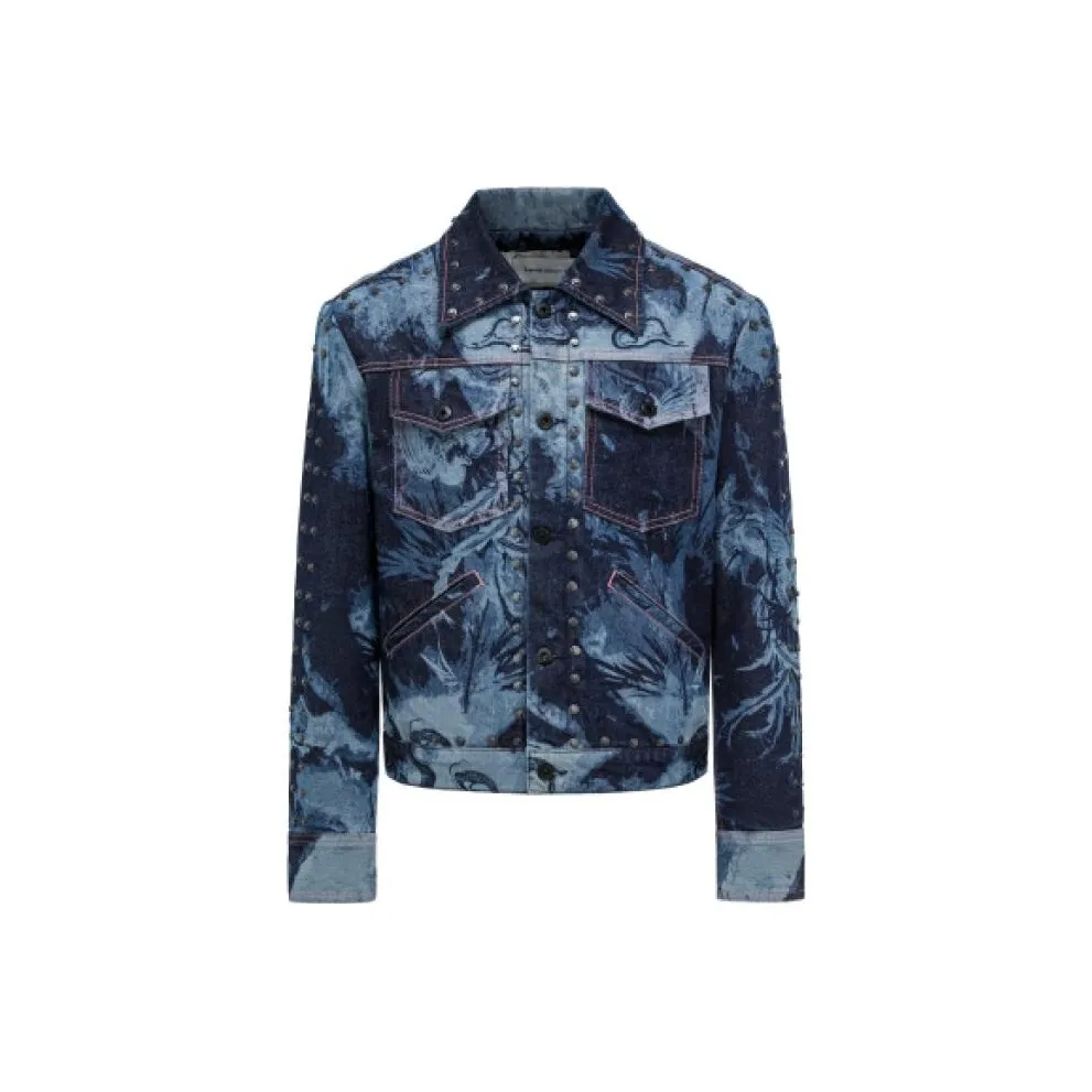 Feng Chen Wang Laser cut Single breasted Blazer