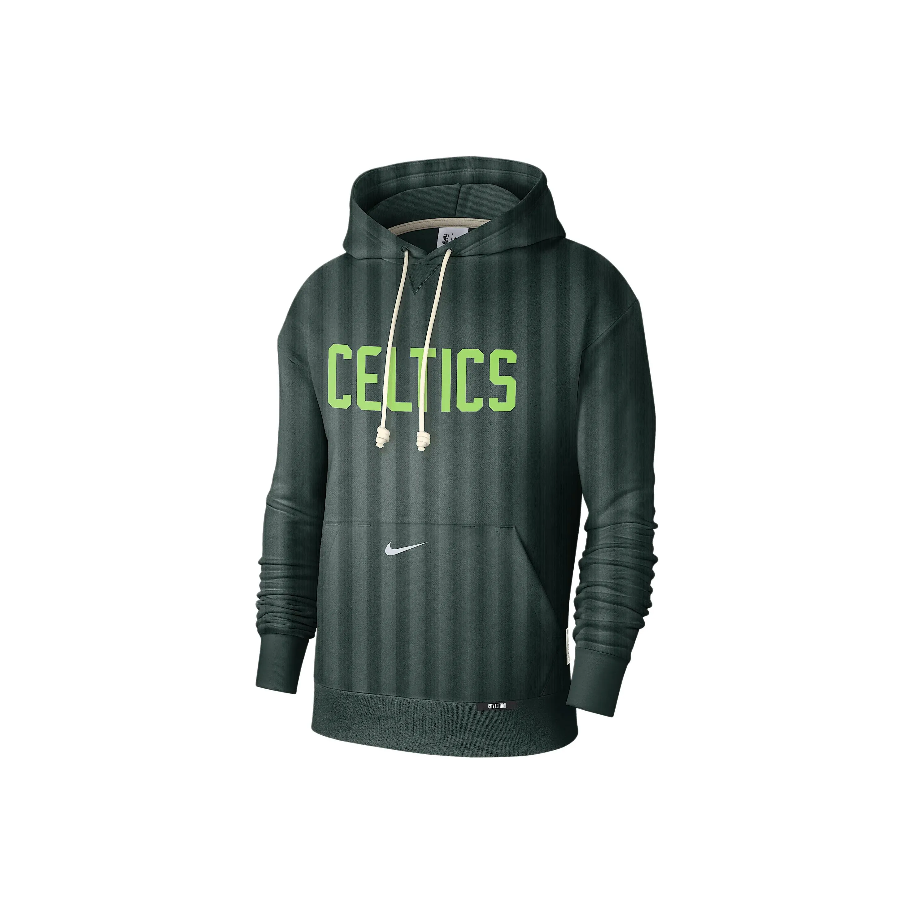 Nike Boston Celtics Standard Issue City Edition Men's Nike Dri FIT Nba Courtside Hoodie