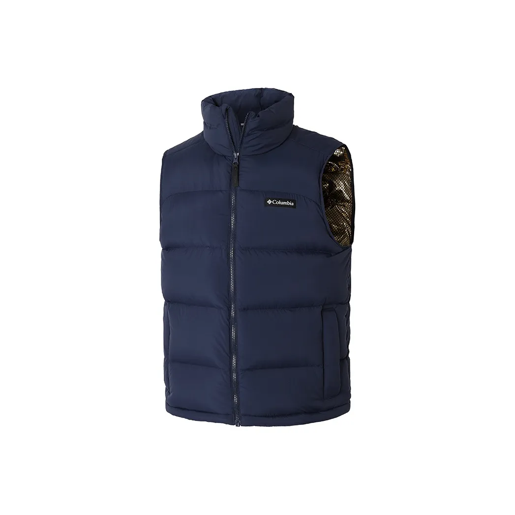 Columbia Co-brand Темно-синий Мужской Пуховый жилет