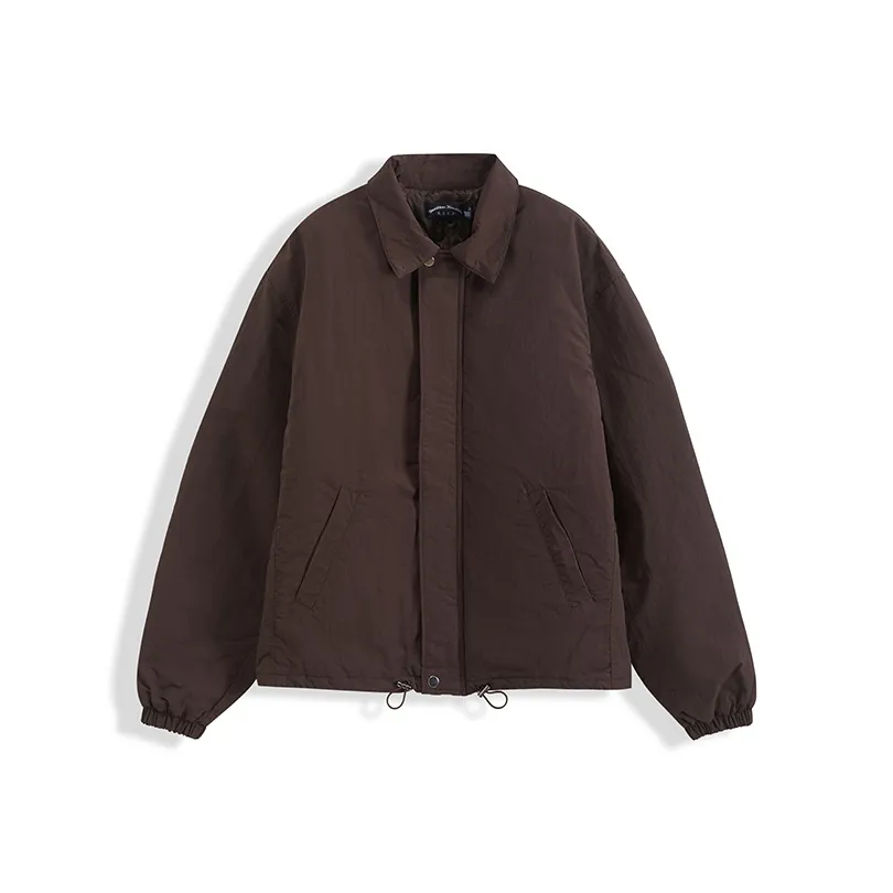 I'm David Пуховая куртка Унисекс Темно-коричневый