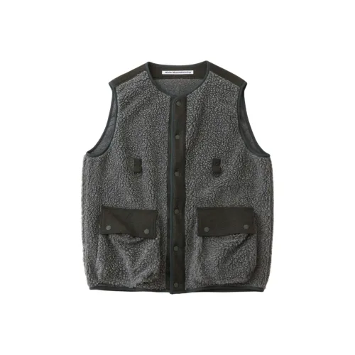 White Mountaineering Серый Мужские Жилеты