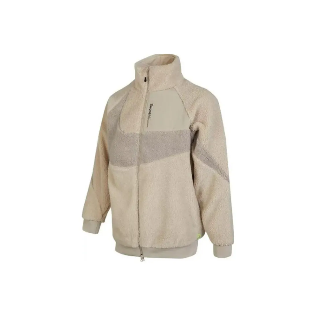 Nike Velvet Jackets Men's Milk White