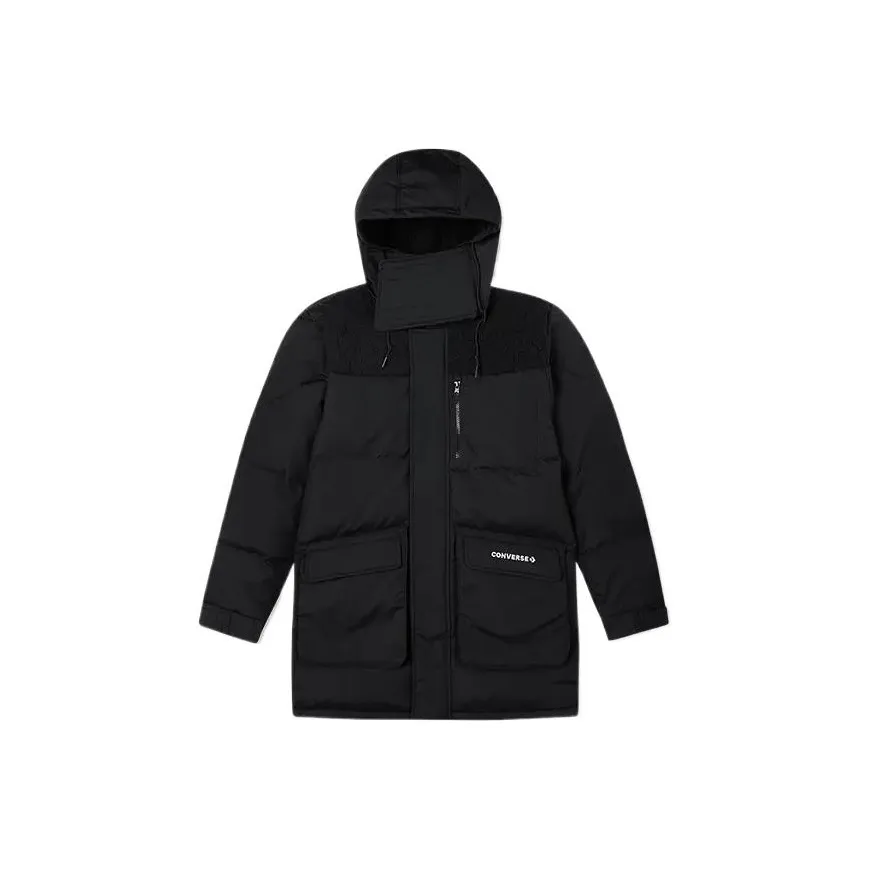 Конверс Черный Мужской Пуховик