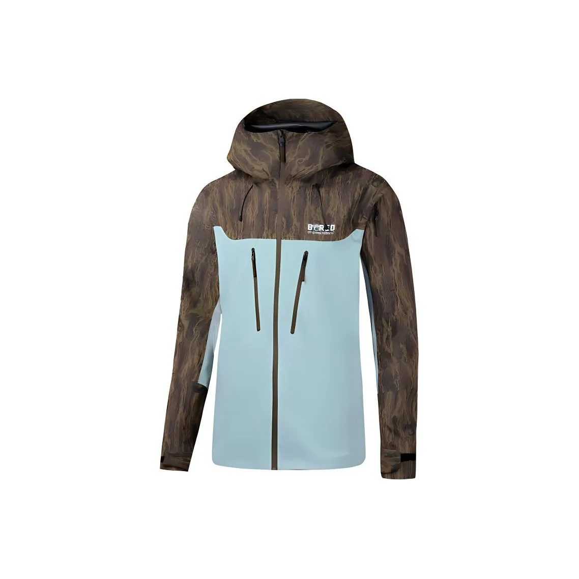 361° x WULIAOYUAN Водонепроницаемый Ветрозащитный And Устойчивый к истиранию Ветровка Мужской GROWTH Кольцо Коричневый