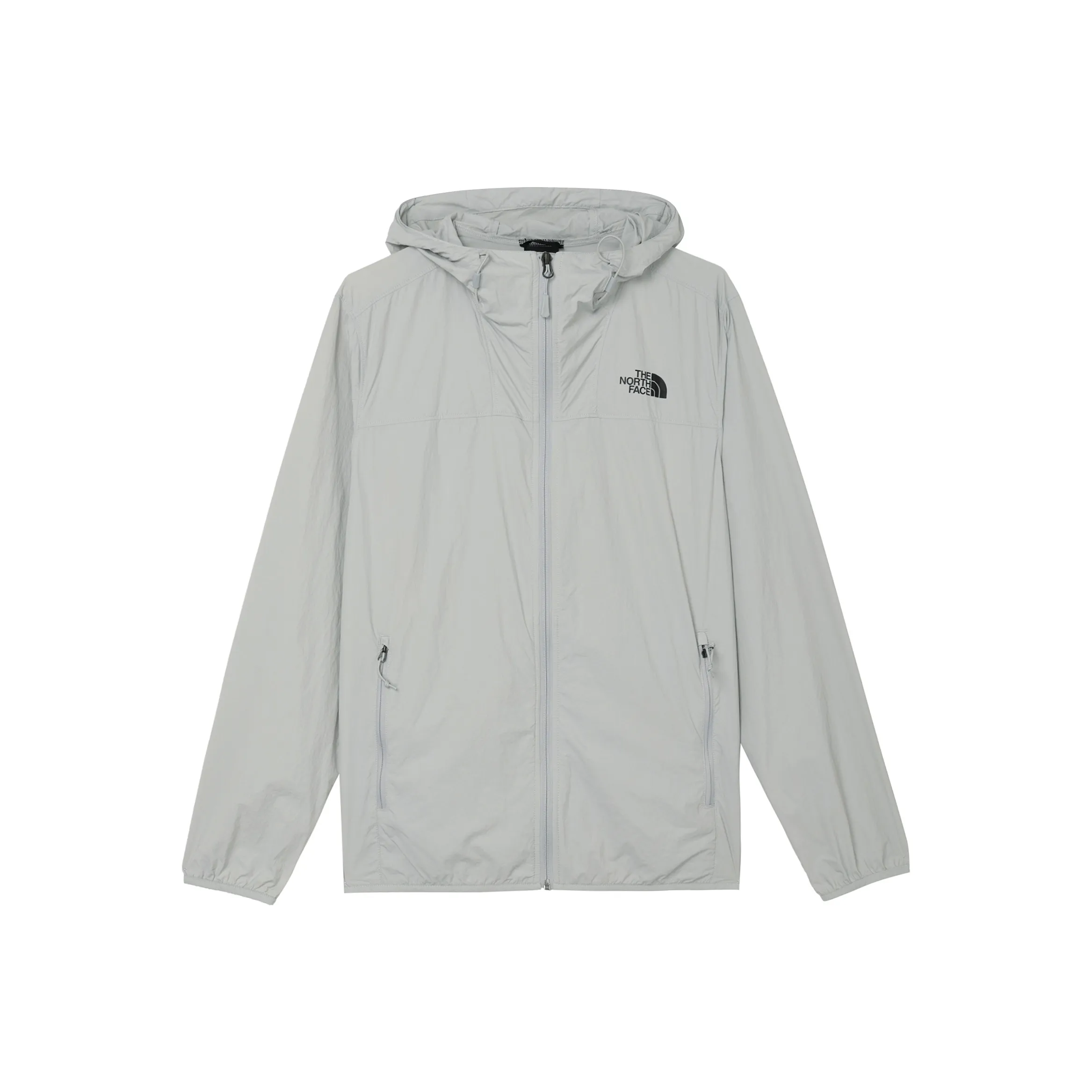 THE NORTH FACE M Upf Wind Jkt Ap High Rise Grey Medium Men's Asia Version