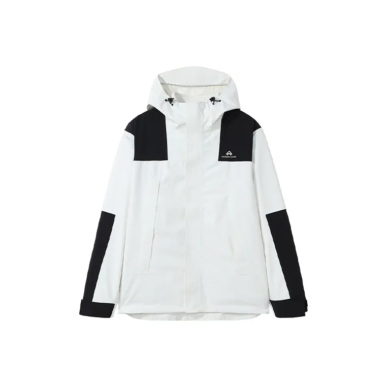 PIONEER CAMP Water Resistant Windproof Breathable Single Layer Hard Shell Windbreaker Jacket Unisex