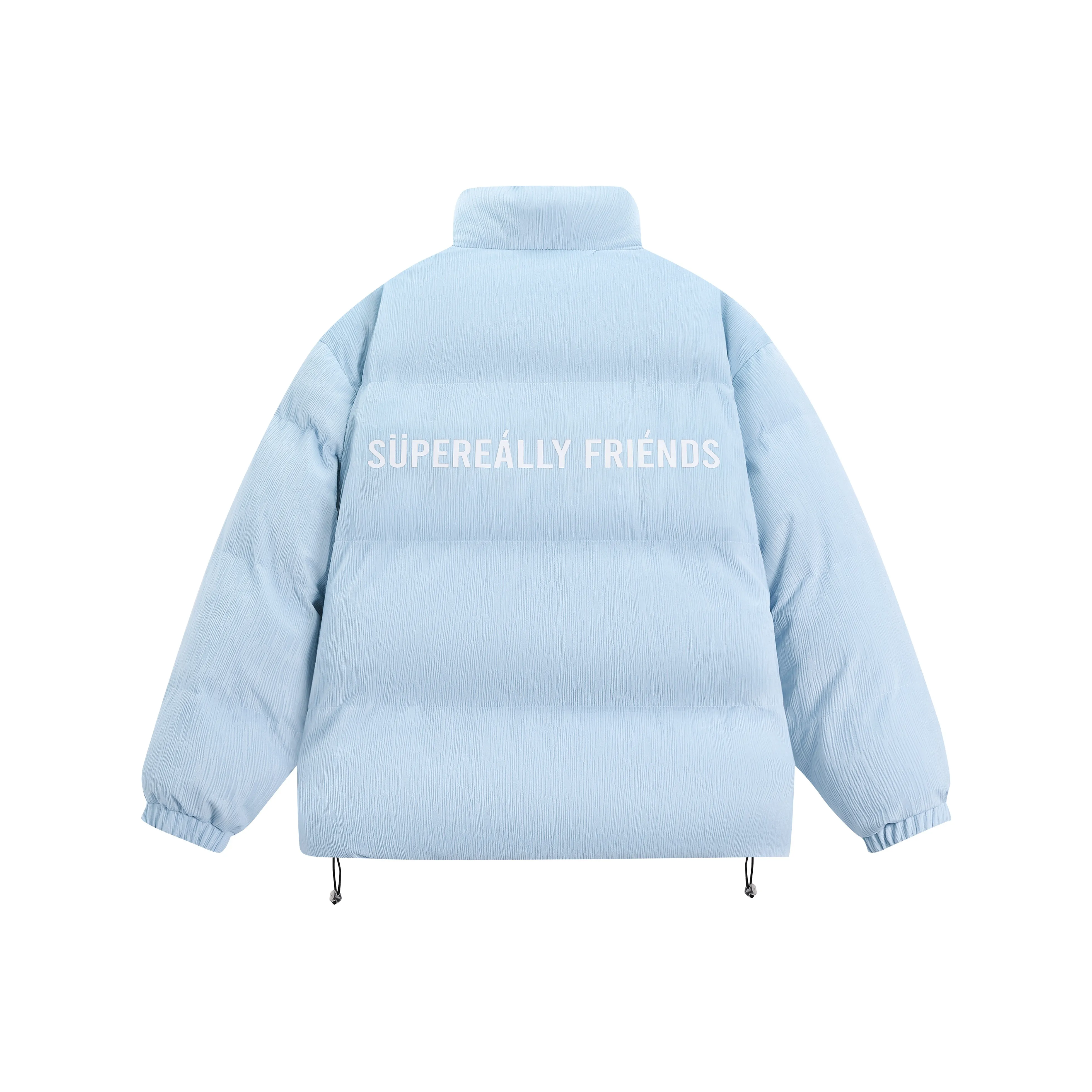 SUPEREALLY Winter Puffer Куртка Унисекс Небесно-синий