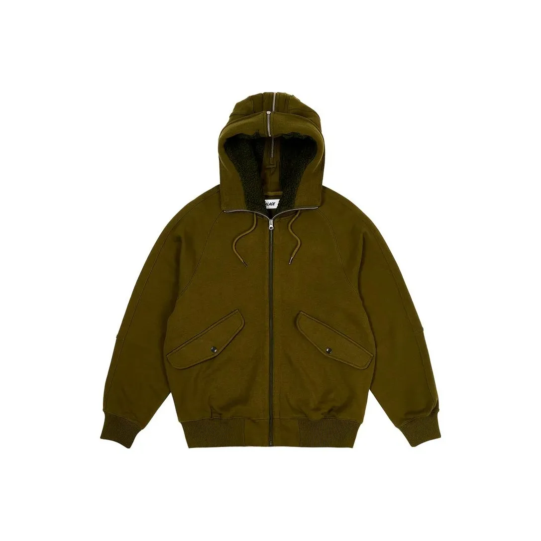 PALACE Split Hood Bomber Sweat