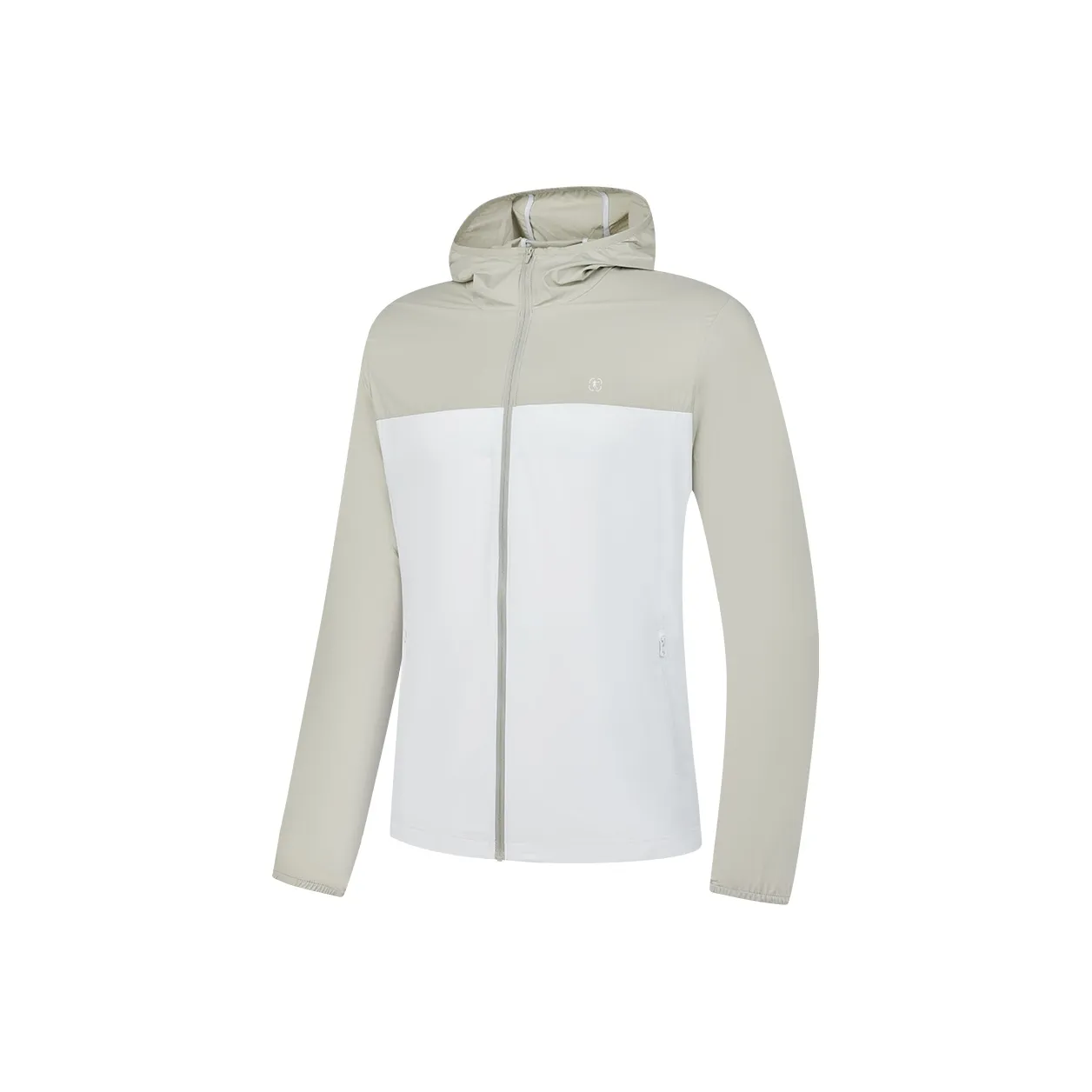 QIAODAN Sun Protection Clothing Men's Mist Green/Jordan White