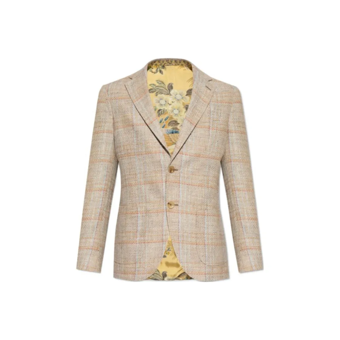 METROCITY Checkered Pattern Blazer